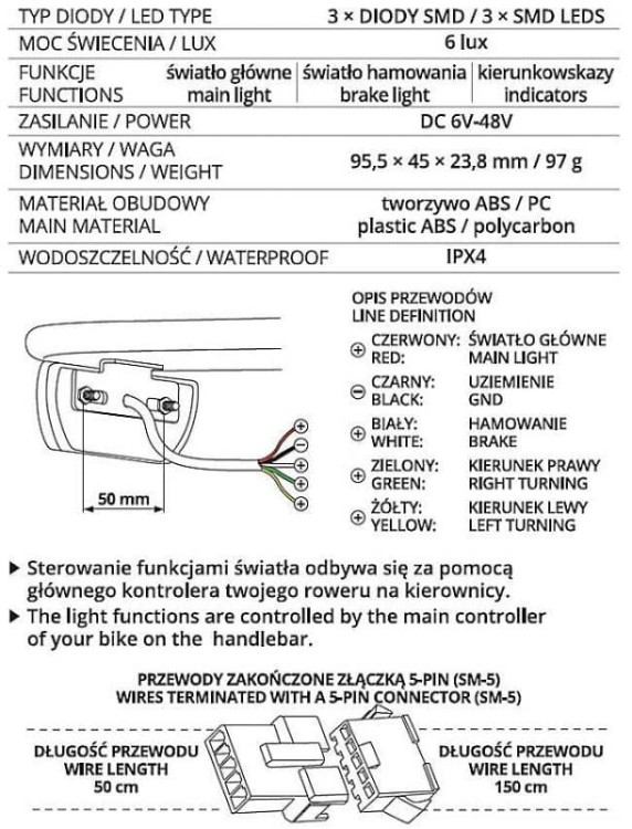 2085746042819_LAMPA TYŁ PROX NA BAGAŻNIK ARA 3xSMD LEDE-BIKE DC36-48V_v2.jpg