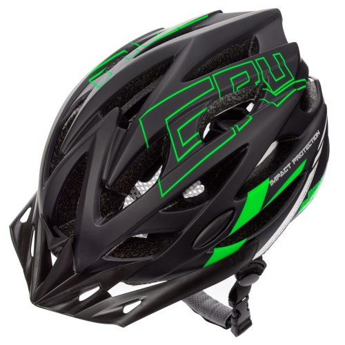 5900724040038_Kask rowerowy Meteor Gruver S 52-56 cm czarny-zielony    v1.jpg