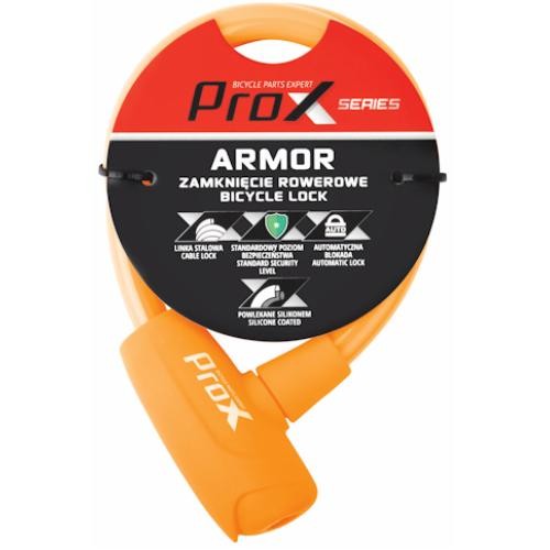 2085746050319_ZAMKNIĘCIE PROX ARMOR PĘTL 12X600 MM POMARAŃCZOWE SILIKON 2XKLUCZYK.jpeg