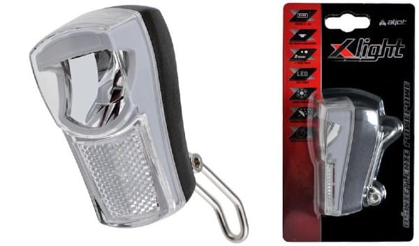 5905247012708_LAMPA PRZÓD X-LIGHT REFLEKT 01W LED (XC-211) Z ODBLASKIEM 2xAAA BATERIE.jpeg