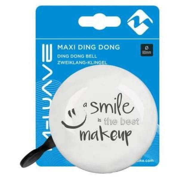 887539025175_DZWONEK M-WAVE 80mm A SMILE IS THE BESTMAKE UP.jpg