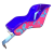 1579A_FOTELIK DLA LALKI FC DL006-2 RÓŻOWY FIOL BIAŁY.png