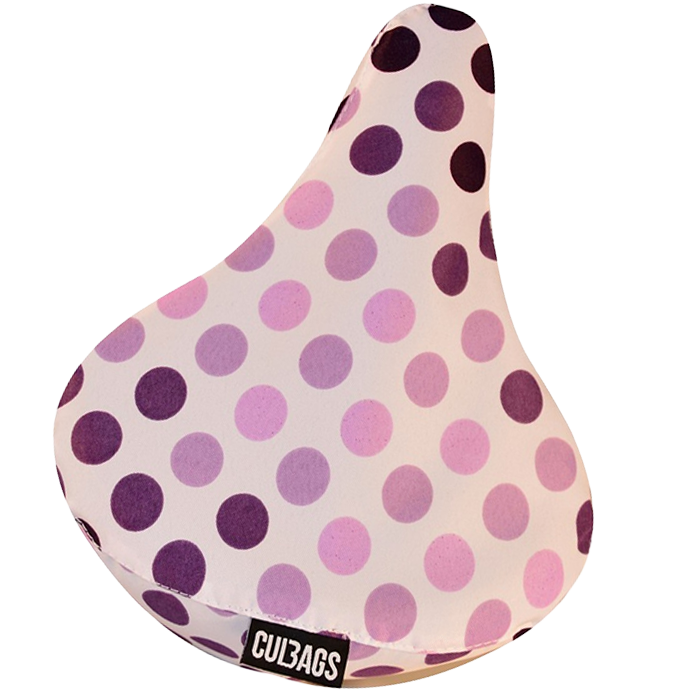 2637_Pokrowiec na siodełko rowerowe CULBAGS Rainbow Dots – Lawendowe Grochy.png