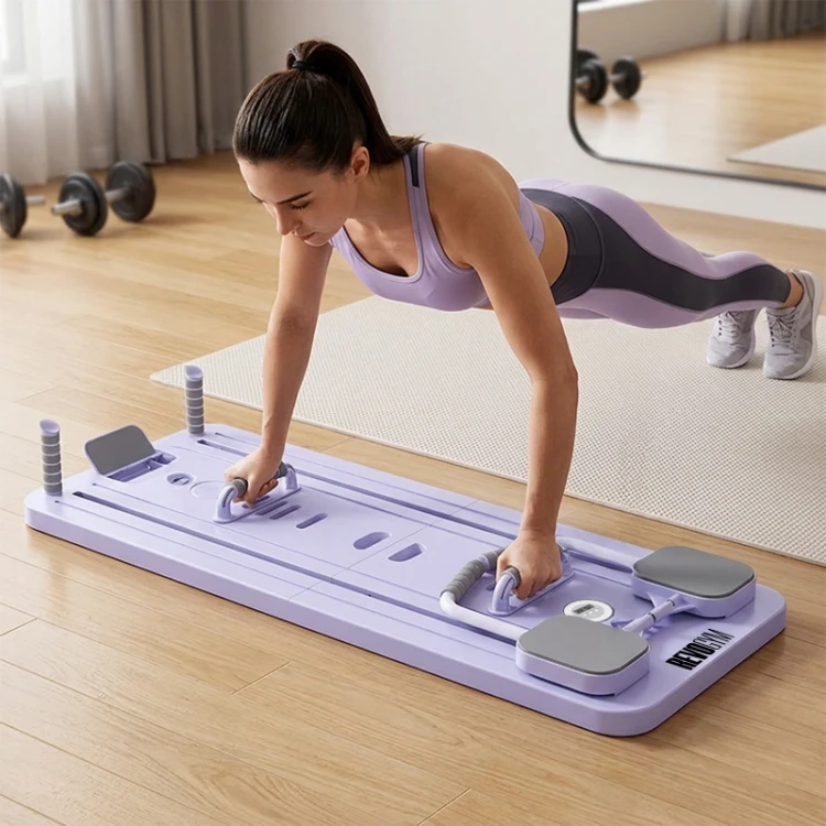 5905186157584_ZESTAW DO ĆWICZEŃ DESKA WIELOFUNKCYJNA 12w1 LED FITNESS PILATES JOGA DOMOWY REFORMER TRENAŻER TRENING W DOMU + EKSPANDERY RP26v10.webp