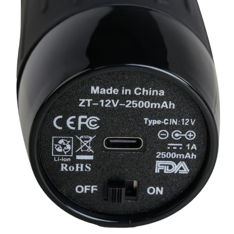 5905186125712_PISTOLET DO MASAŻU MOCNY MASAŻER DO PLECÓW CIAŁA MASSAGE GUN 100W + 12 KOŃCÓWEKv20.webp