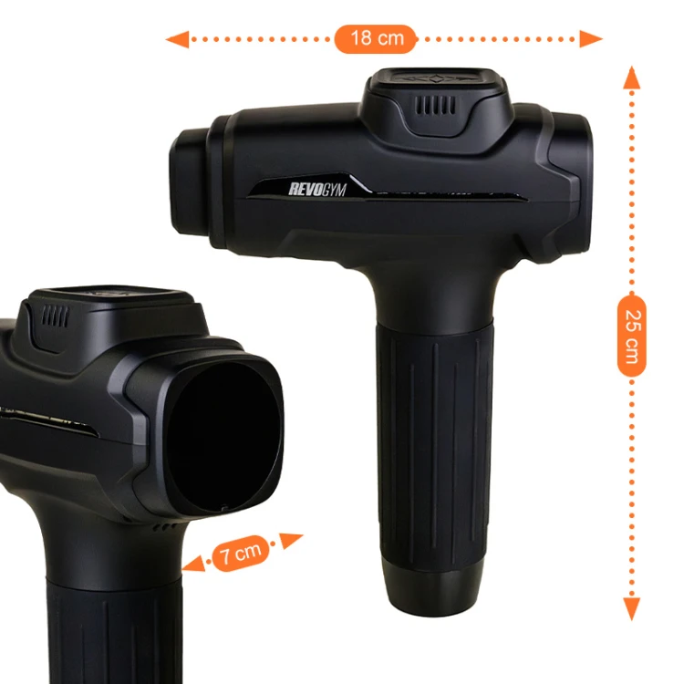 5905186125712_PISTOLET DO MASAŻU MOCNY MASAŻER DO PLECÓW CIAŁA MASSAGE GUN 100W + 12 KOŃCÓWEKv5.jpg