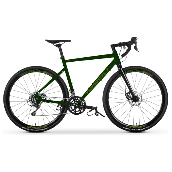 Rower gravel TABOU Gravo 1.0 28" green / olive 2024