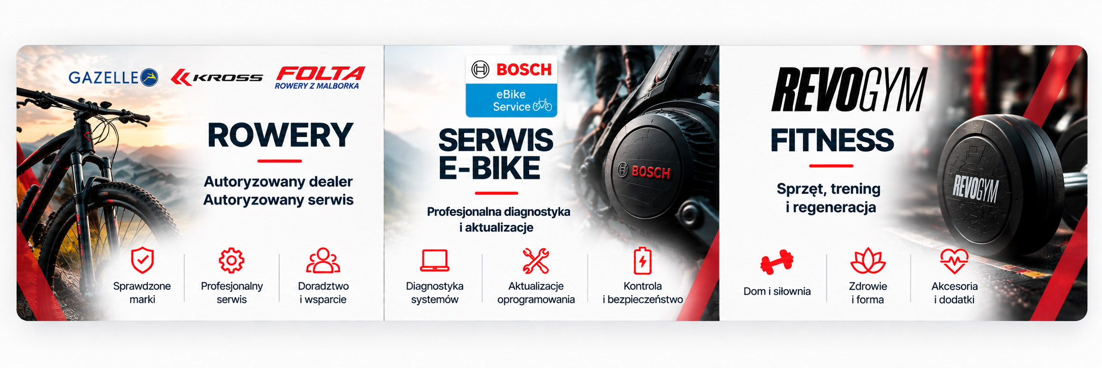 abcROWERY - autoryzowany dealer, serwis Bosch eBike i RevoGym